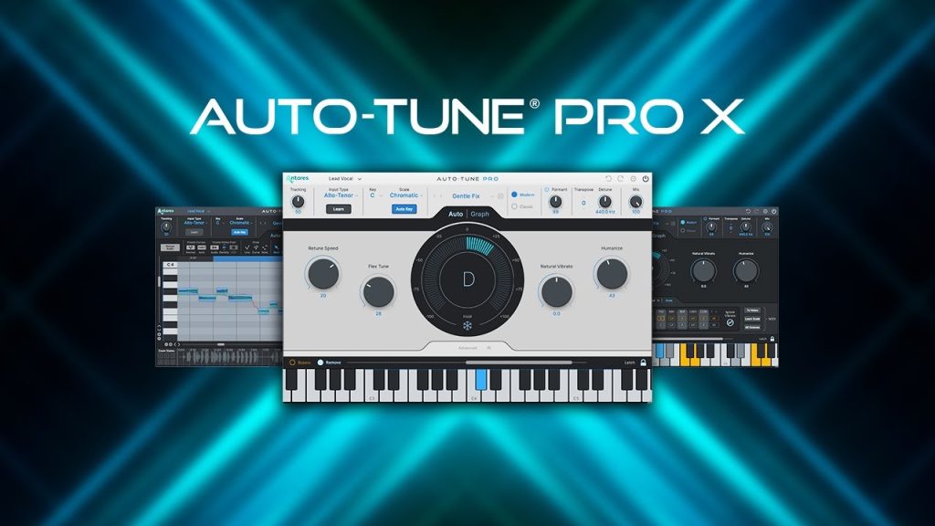 人声自动修音插件 – Antares Auto-Tune Pro X v10.2.0 WIN-音乐制作资源网音频科学网