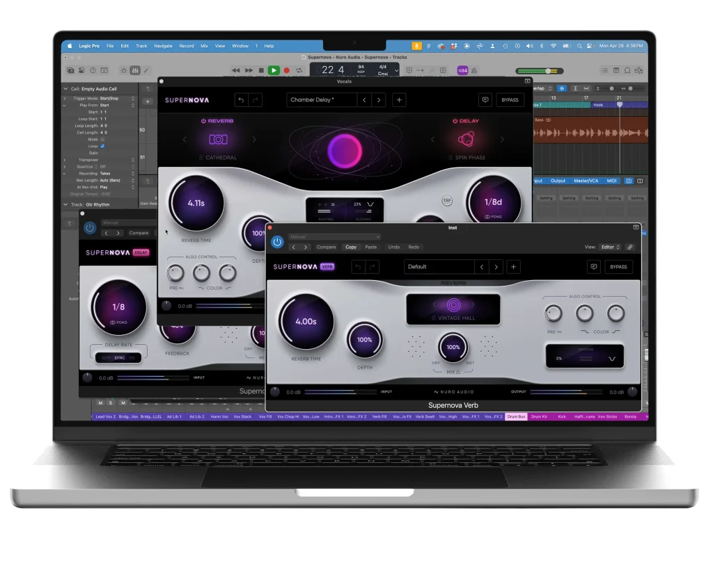 超新星混响延迟插件 Nuro Audio Supernova v1.0.1 Win/MacOS-音乐制作资源网音频科学网